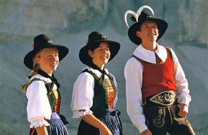 Costumi tradizionali in Alto Adige
