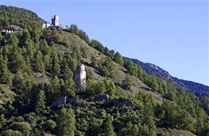 Rovine di Castel Rotund e Castel Reichenberg in Val Venosta