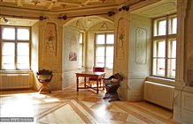 Camera del principe nel Castello di Brunico in Val Pusteria