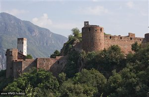 Blick auf Schloss Sigmundskron