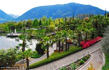 Gärten von Schloss Trauttmansdorff in Südtirol