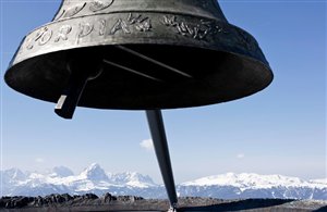 Friedensglocke Concordia 2000 am Kronplatz