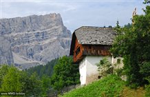 Bauernhof im Mühlental bei Campill