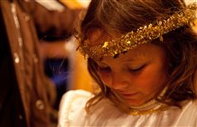 Christkind in der Rittnerbahn