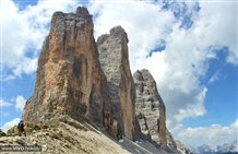 Tre Cime nelle Dolomiti
