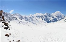 Massiccio dell'Ortles d'inverno