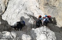 Klettern am Rosengarten im Eggental