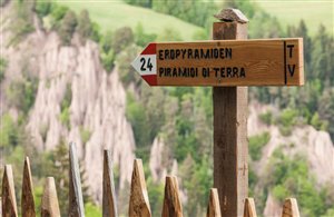 Erdpyramiden am Ritten in Südtirol