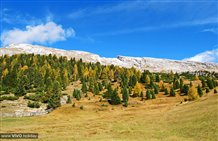 Paesaggio autunnale sul Prato Piazza