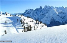 Vista sul Prato Piazza in inverno