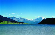 Lago di San Valentino in estate