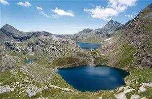 Spronser Seen in der Ferienregion Meranerland