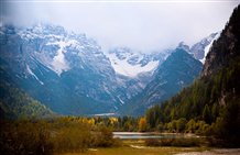 Lago di Dobbiaco in autunno - Pusteria altoatesina
