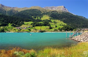 Reschensee in Südtirol