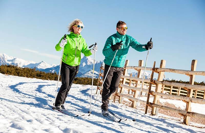 Sci di fondo sul Corno del Renon
