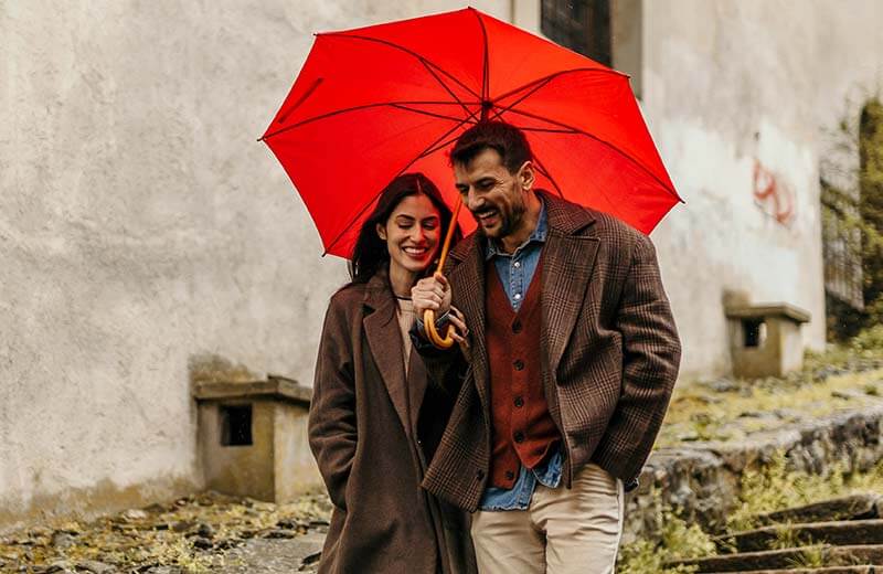 L'Alto Adige sotto la pioggia