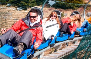 Alpine Coaster nell'area vacanze della Val d'Ega