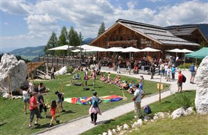 Parco giochi sul Monte Baranci a San Candido