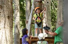 Percorso dei nani sul Monte Baranci