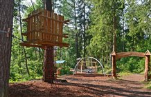 Waldspielplatz in der Kinderwelt Olang