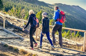 Percorso natura Urlesteig a Reinswald in Val Sarentino