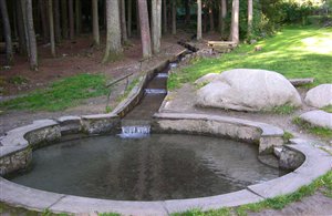 Kneippanlage am Schalderer Bach in Südtirol