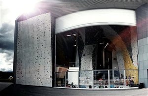 Kletterhalle Salewa Cube in Bozen im Süden Südtirols