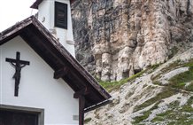 Kapelle auf dem Weg zum Toblinger Knoten