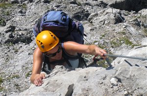 Via ferrata Maximilian sull'Alpe di Siusi