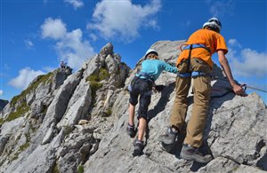 Bergsteigen und Klettern in der Urlaubsregion Seiser Alm