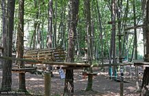 Kletterparcour im Abenteuerpark