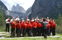 Blick zu den Drei Zinnen - Alta Pusteria International Choir Festival