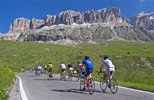Sellaronda Bike Day rund um den Sellastock
