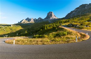 Passo Giau in provincia di Belluno