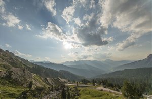 Valparolapass - Motorradtour Montan