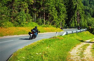 Tour in moto nell'area vacanze delle Valli di Tures e Aurina