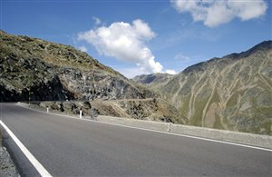 Bergpanorama vom Timmelsjoch