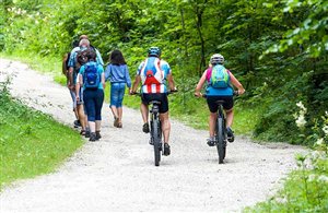 Tour in mountain bike in Vallunga