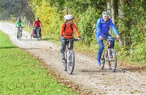 Weinradroute in Südtirols Süden