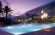 Piscina all'esterno nella Terme di Merano