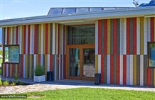 Eingang vom Naturbad Gargazon