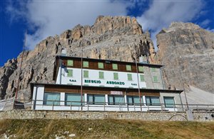 Rifugio Auronzo nelle Dolomiti