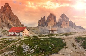 Rifugio Locatelli in Alta Pusteria