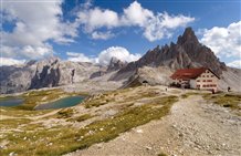 Laghi dei Piani sotto il rifugio Locatelli