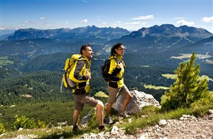 Wandern im Sommer in Südtirol