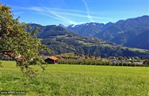 Vista dal Sentiero del Castagno in Valle Isarco