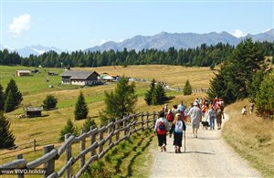 Escursione in famiglia all'Alpe di Luson e all'Alpe di Rodengo