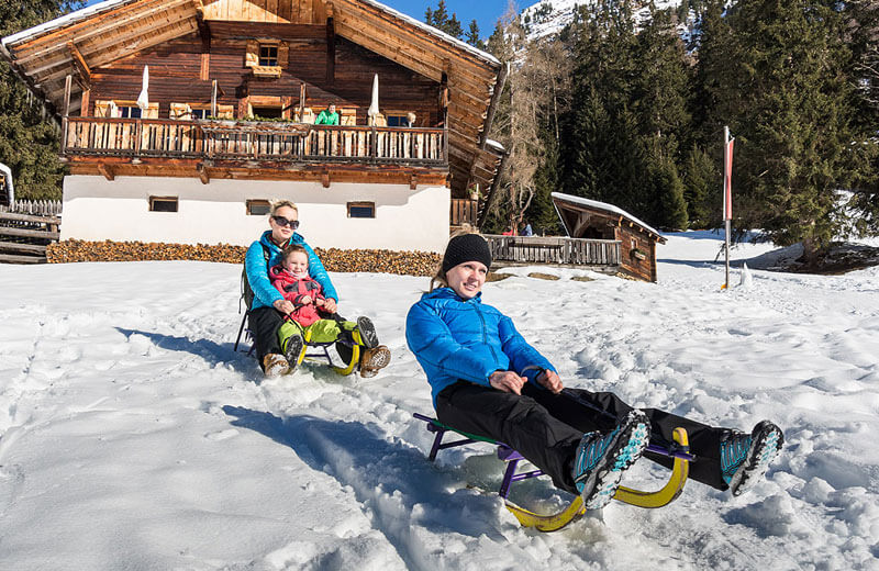 Malga Kradorfer in Val di Casies