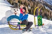 Slittata in famiglia - Malga Kradorfer Alm