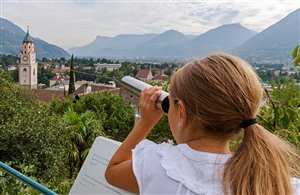 Hingucker im Meraner Land - Blick auf Meran